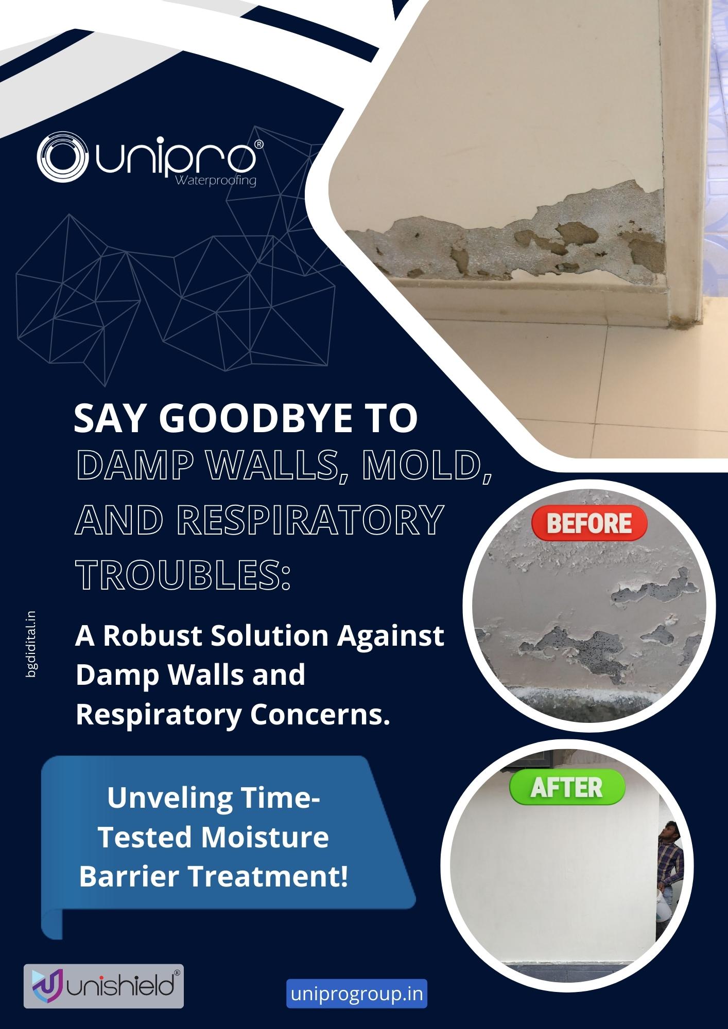 UniPro®Walls: Say Goodbye to Damp Walls, Mold, and Respiratory Troubles