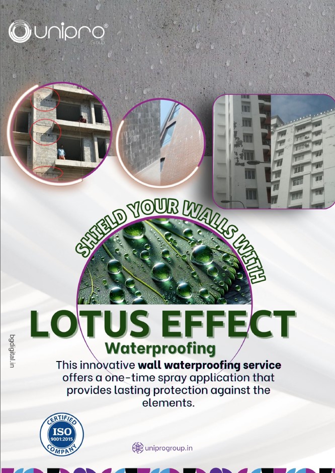 Protect Walls with Lotus Effect Waterproofing