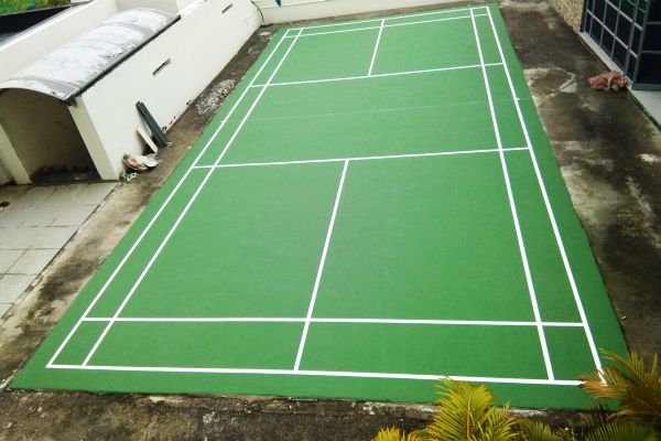 Badminton Court at Uni Residency, Kaloor, Kochi
